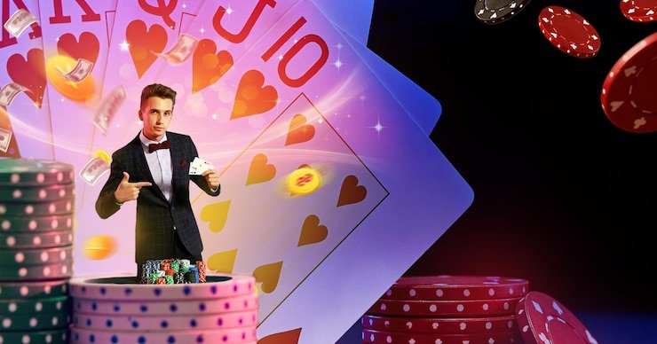 Tampilan antarmuka aplikasi mobile elangwon menampilkan meja dealer langsung dengan blackjack dan roulette